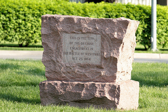 The Battle of Westport Monument