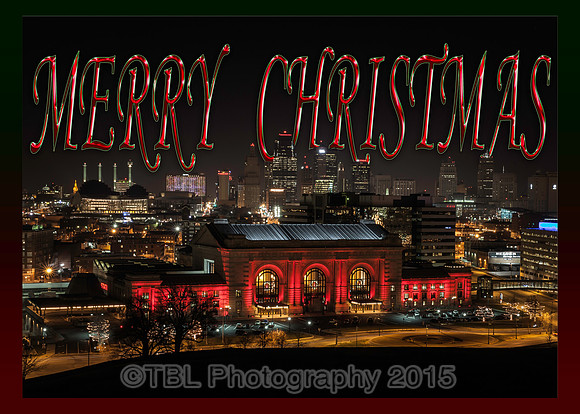 UNION STATION XMAS 5X7