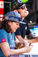 Rebecca and Yuri signing
