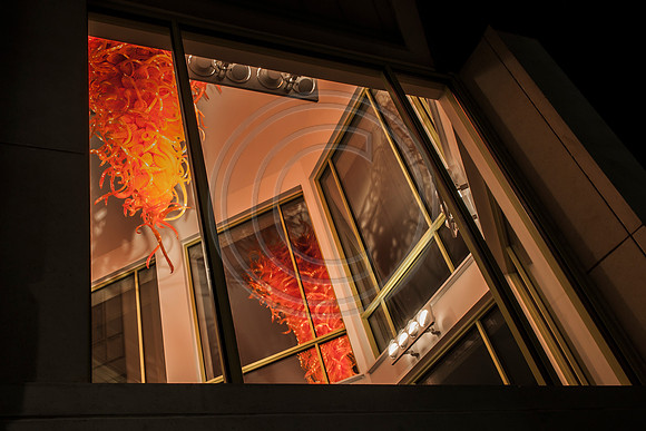 Chandelier, Beach Art Museum - Kansas State University