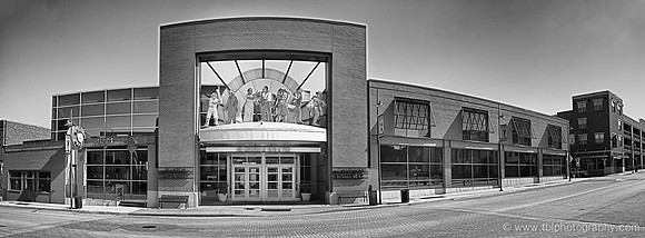 18th and vine bw pano