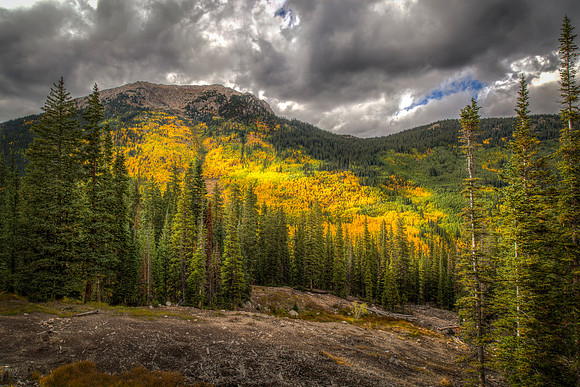 Hancock Road at Wildcat Gulch