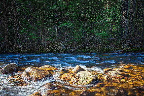 Chalk Creek dark side