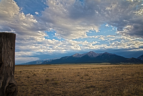 mt princeton fence post