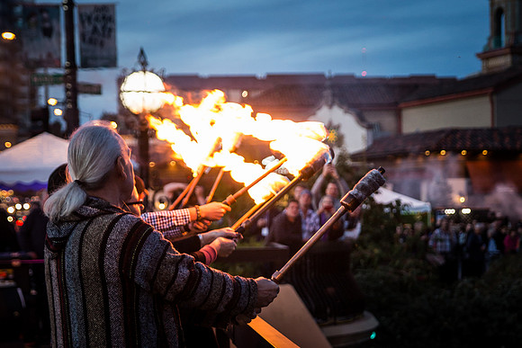 2015 - Waterfire on Brush Creek
