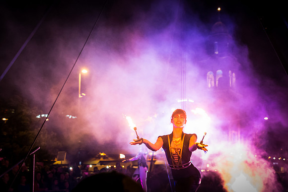 2015 - Waterfire on Brush Creek
