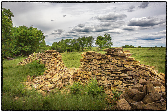 Greenwood County Stone Fence