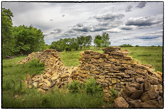 Greenwood County Stone Fence