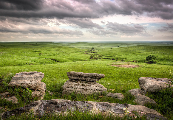 Flinthills Madison Road Overlook
