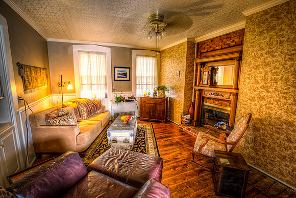 Living Room at The Hatchery House Bed and Breakfast