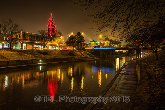 The Country Club Plaza Lights in the Fog