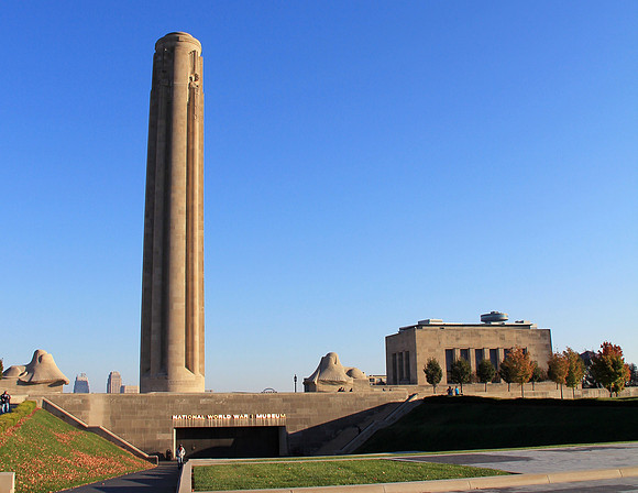 Liberty Memorial on Halloween