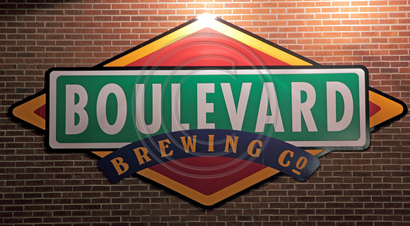 Boulevard Brewery at dusk