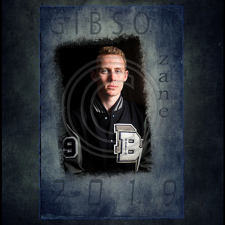 senior card 5x7 blue background square web