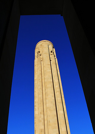 Liberty Memorial on Halloween