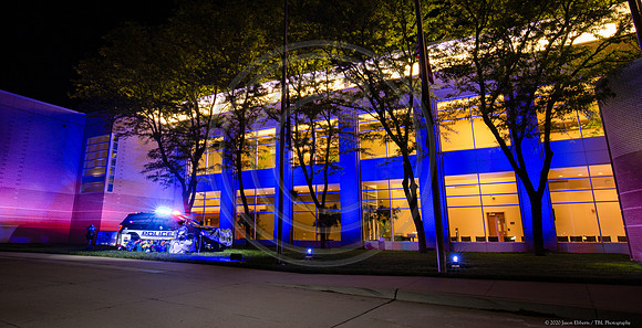 sanders mosher blue lights