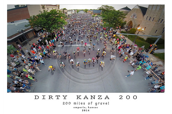 DK 200 quad start 24x36 poster large