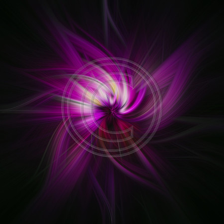 purple flower twirll