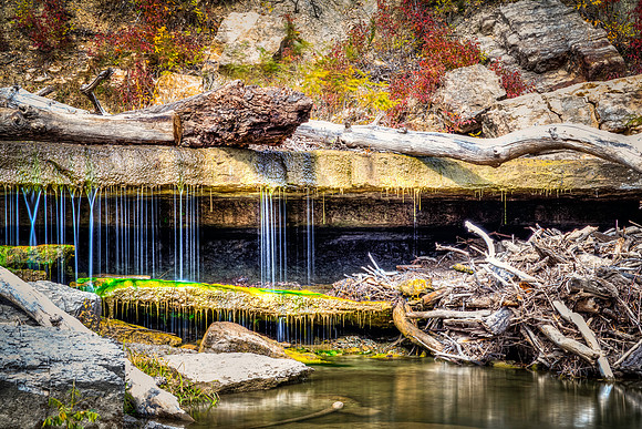 Pillsbury Crossing Green in the Fall 2