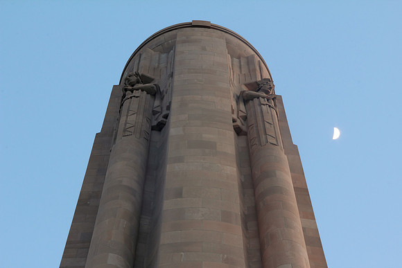 Liberty Memorial at Dusk