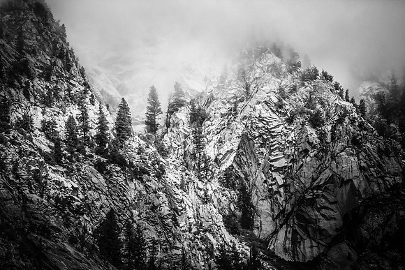 Clouds on the mountain - 7