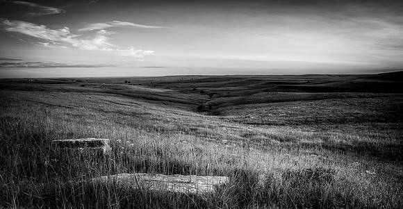 September Flinthills at Dusk