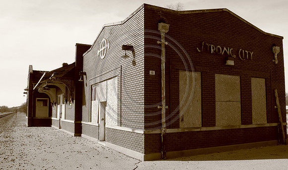 Strong City Atchison Topeka and Santa Fe