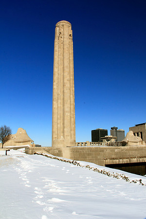 Liberty in Snow