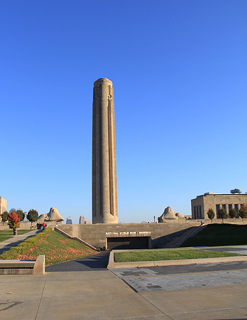 Liberty Memorial on Halloween