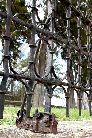 iron fence