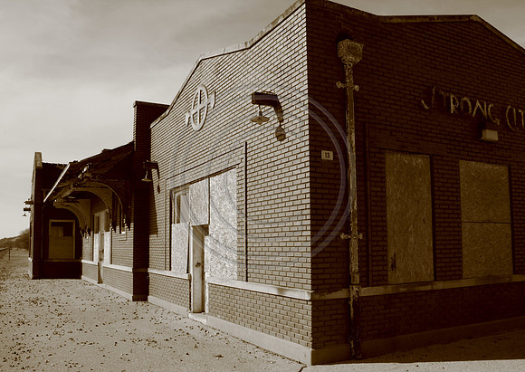Strong City Atchison Topeka and Santa Fe