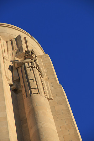 Liberty Memorial on Halloween