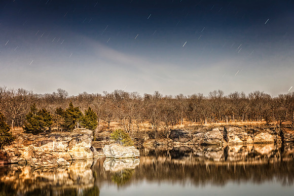 Star Trails - Quivira Boy Scout Camp