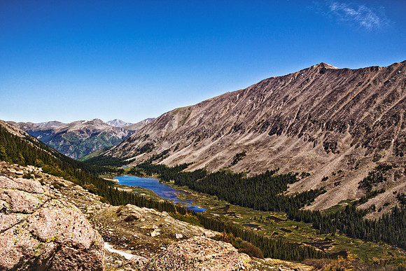 Grizzly Lake and Mount Mama
